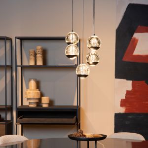 Schwarze Pendelleuchte Modern, Sentubal, 5,2W, 2700K LED