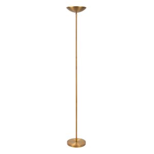 Messing Leselampe Stehlampe Modern, Zenith, 20W, 3000K LED, mit Touch-Dimmer