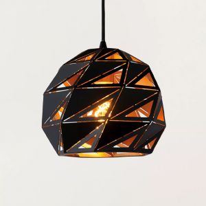 Schwarze Pendelleuchte Modern, Malunga