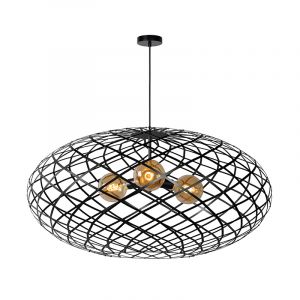 Schwarze Pendelleuchte Modern, Wolfram