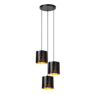 Schwarze Pendelleuchte Modern, Almelo