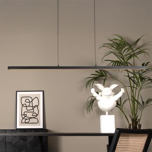 Schwarze Pendelleuchte Modern, Sigma, 36W, 2700K LED