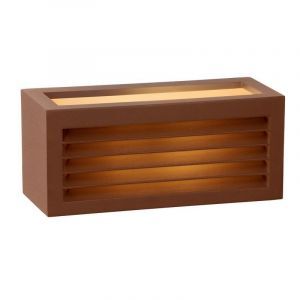 Rostfarbene Außenleuchte Modern, Dimo, IP54