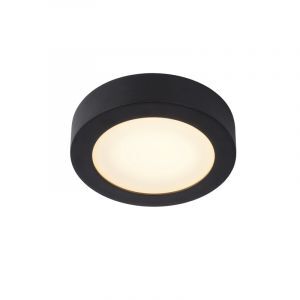 Schwarze Deckenlampe Modern, Brice, 11W, 3000K LED, IP44