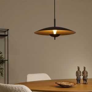 Schwarze Pendelleuchte Vintage, Vulcan, 9W, 3000K LED