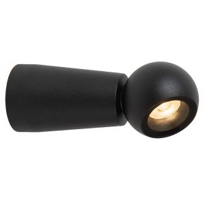 Schwarze Außenleuchte Modern, Ipsos, 5W, 2700K LED, IP54