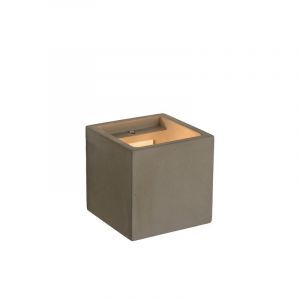 Gips Wandleuchte Taupe, Gipsy