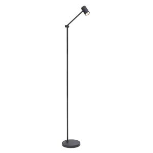 Schwarze aufladbare Stehlampe Modern, Tipik, 3W, 2700K LED, mit Touch-Dimmer