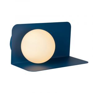 Blaue Wandleuchte Retro, Bonni