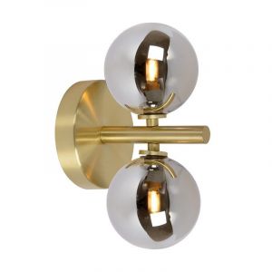 Goldene Wandleuchte Retro, Tycho