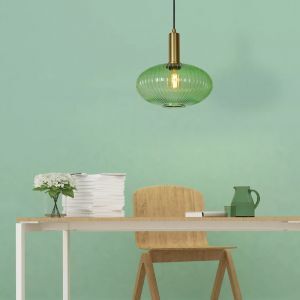 Goldene Pendelleuchte Retro, Maloto