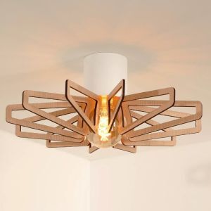 Holz Deckenlampe Modern, Zidane