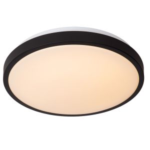 Schwarze Badezimmer Deckenleuchte Modern, Dasher, 18W, 2700K LED, IP44