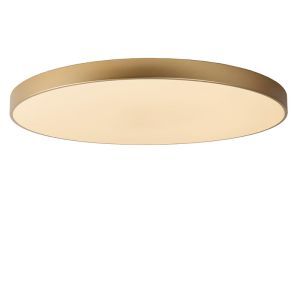 Goldene Deckenlampe Modern, Unar, 80W, 2700K LED, 3-stufig dimmbar