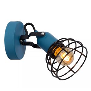 Blaue Kinder Wandleuchte Modern, Paulien