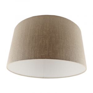 Braune Lampenschirm Milene, Stoff, modern