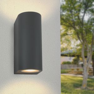 Aluminium Außenleuchte Anthrazit, Corina, IP44
