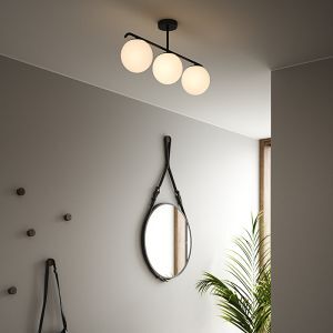Schwarze Deckenleuchte Design, Grant