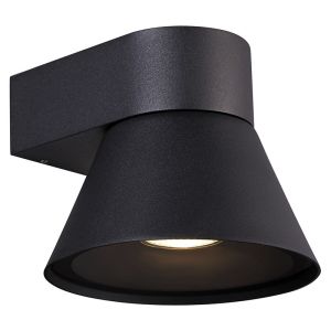 Schwarze Außenleuchte Modern, Kyklop, IP54