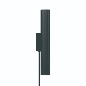 Schwarze Up down Wandleuchte Modern, Vico, mit Schalter