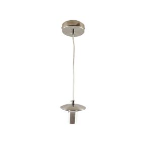 Metall Pendelleuchte ohne Schirm Nickel, Minne