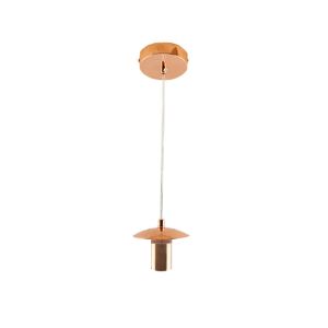 Metall Pendelleuchte ohne Schirm Bronze, Minne