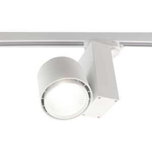 Weißer Bisolux Master B Schienensystem Lampe, Philips Treiber, 4000k, 40w, 36 Grad