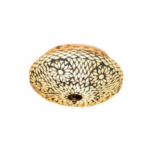 Transparente Mosaik Deckenlampe Orientalisch, Mimoun