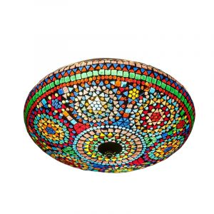 Mehrfarbige Mosaik Deckenlampe Orientalisch, Louay