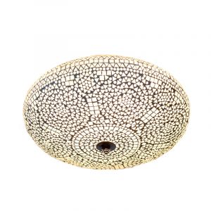 Transparente Mosaik Deckenlampe Orientalisch, Annas