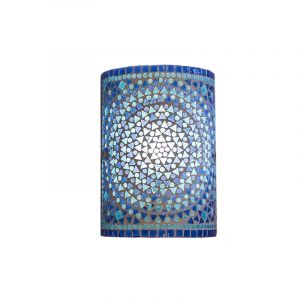 Blaue Mosaik wandleuchte Orientalisch, Mahdia