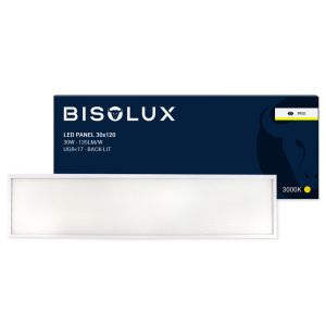 LED Panel 120x30 - 135 lm/W - UGR<17 - 3000K - Back-lit