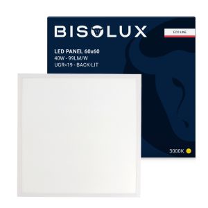 LED-Panel 60x60 - 40W - 3000K - UGR<19 - hinterleuchtet