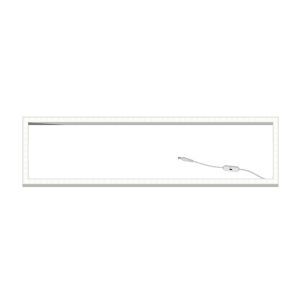 LED-Rahmen für abgehängte Decke 30 x 120 cm - weißer Schalter - 32 W - 3173 lm - UGR<23