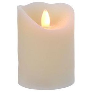 LED Fackelkerze 17 cm, creme