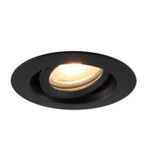 Aluminium Badezimmer Einbaustrahler Schwarz, Jorin, IP65