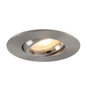 Aluminium Badezimmer Einbaustrahler Nickel, Jill, IP44