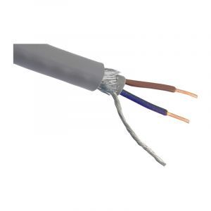 100 Meter Erdungskabel XMVK-AS 2 x 2,5 mm. Grau
