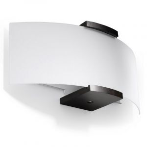 Glas Wandleuchte Braun, Marinus