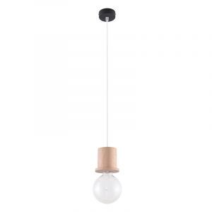 Holz Pendelleuchte Braun, Gaelle