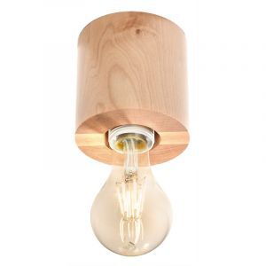 Holz Aufbauspot Braun, Anela