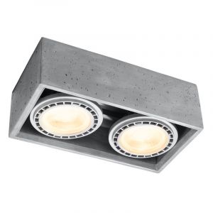 Beton Aufbauspot Grau, Alfons