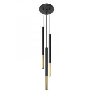 Aluminium Pendelleuchte Gold, Ilonca