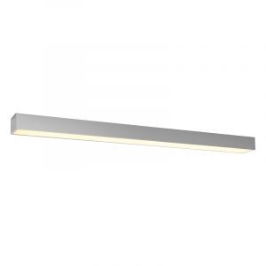 Aluminium Deckenleuchte Grau, Mascha, 31W, 3000K LED