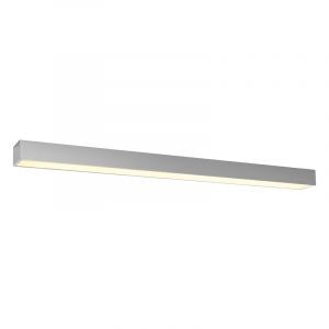 Aluminium Deckenleuchte Grau, Mascha, 38W, 3000K LED