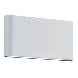 Weiße Up down Wandleuchte Modern, Bridlington, 4,5W, 3000K LED, IP54