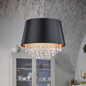 Chrom Pendelleuchte Modern, Asiya
