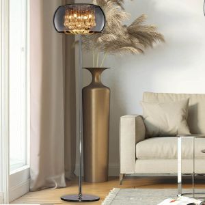 Chrom Stehlampe Modern, Capucine, mit Schalter