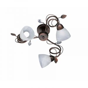 Rostfarbene Deckenlampe Antik, Astrid