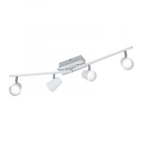 Weiße Deckenstrahler Glas, Laysha, 6W, 3000K LED